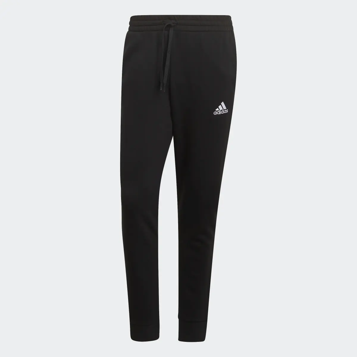 Adidas Essentials Fleece Regular Fit Tapered Cuff Pants. 1