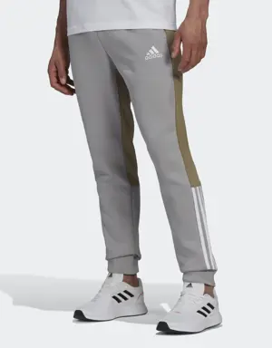 Adidas Essentials Colorblock Fleece Joggers