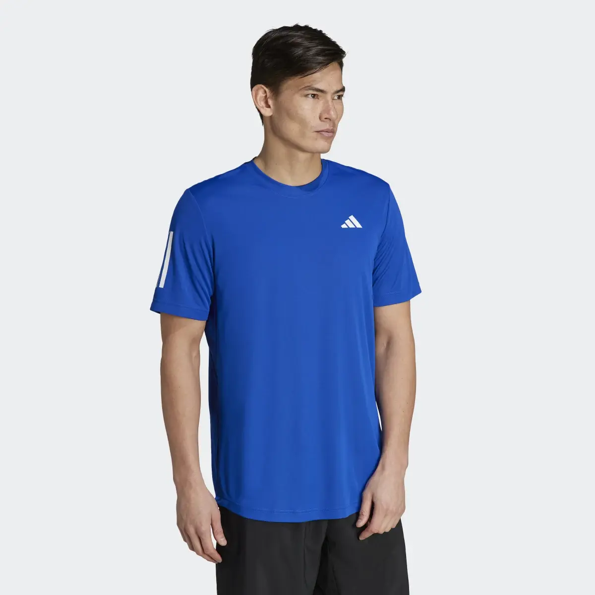 Adidas Club 3-Stripes Tennis Tee. 2