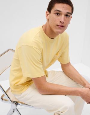 Heavyweight Pocket T-Shirt yellow