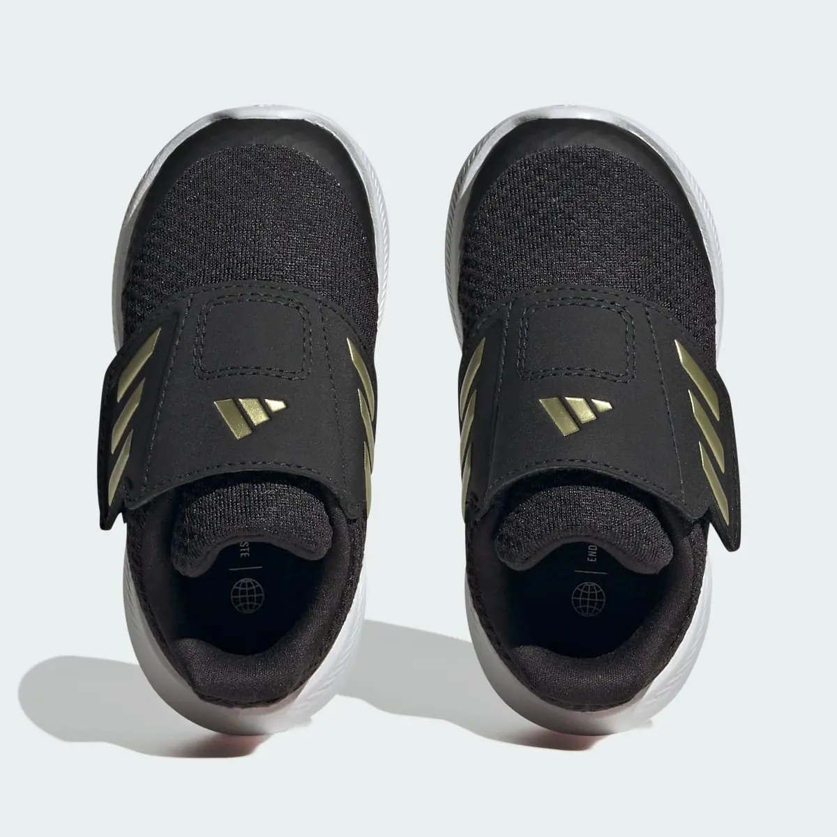 Adidas RunFalcon 3.0 Hook-and-Loop Running Shoes. 3