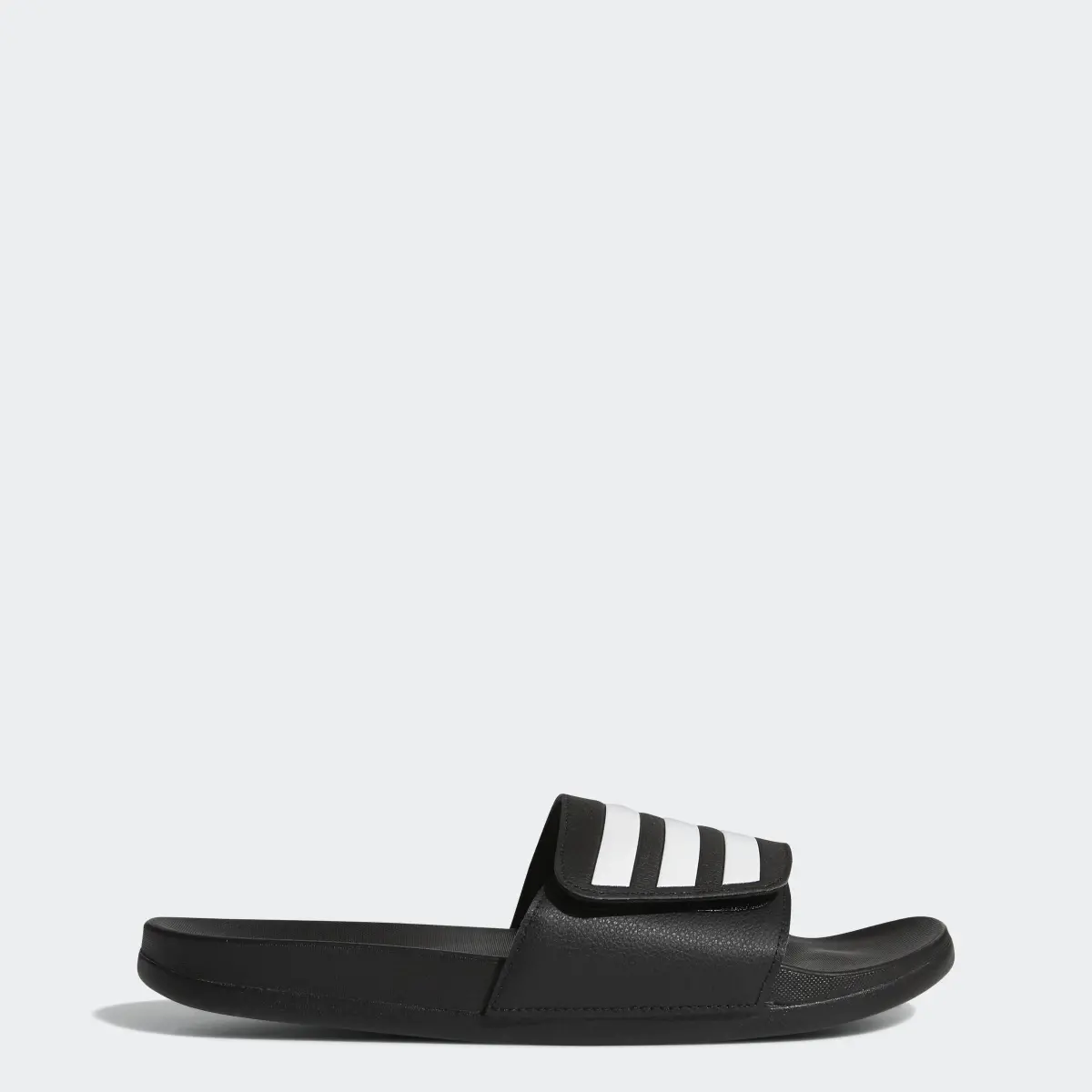 Adidas Adilette Comfort Adjustable Slides. 1