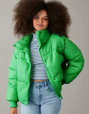 American Eagle Chill Puffer Jacket. 1