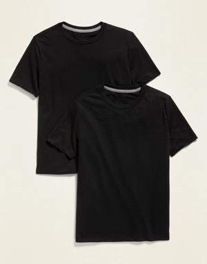 Softest Crew-Neck T-Shirt 2-Pack For Boys black