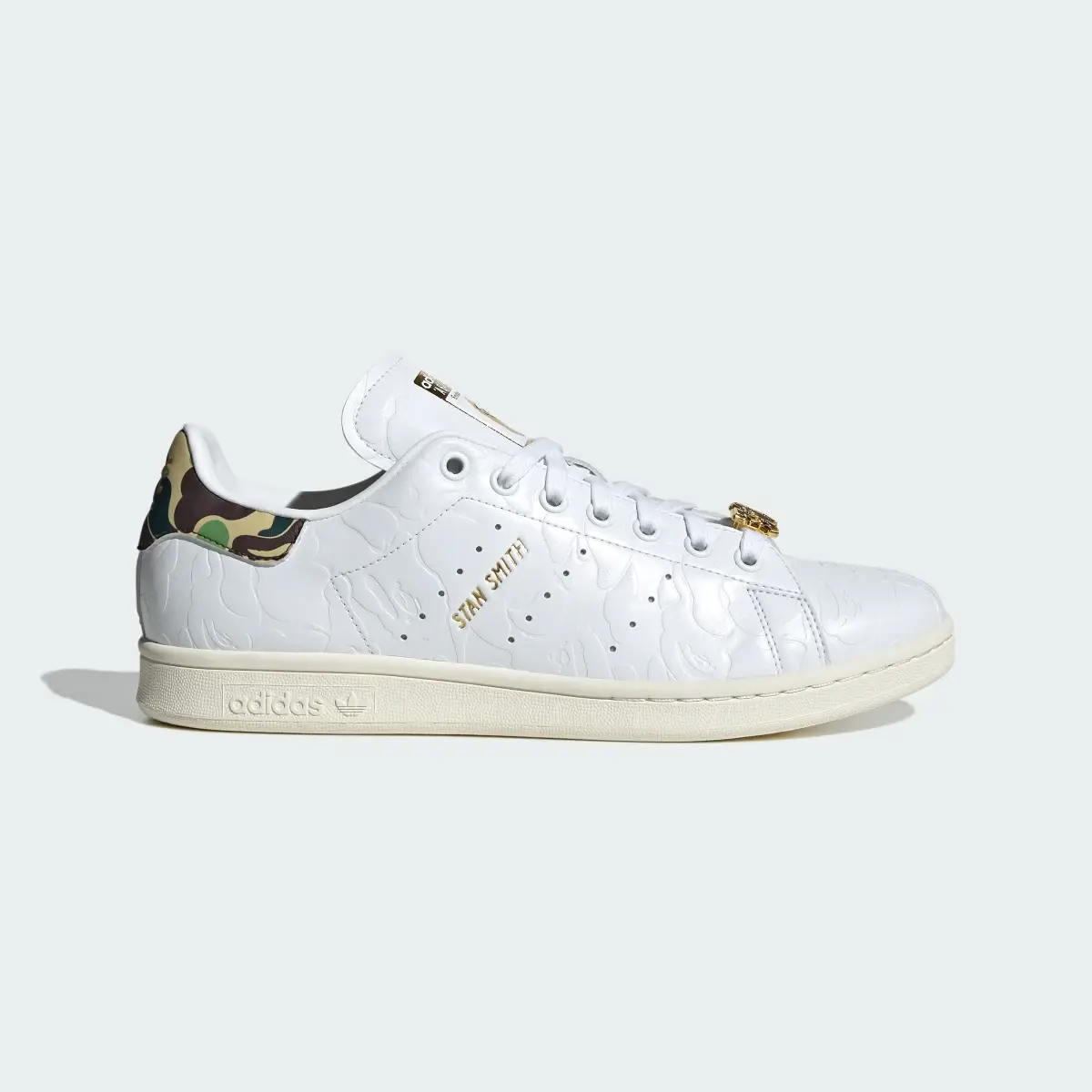 Adidas BAPE x adidas Stan Smith Shoes. 2