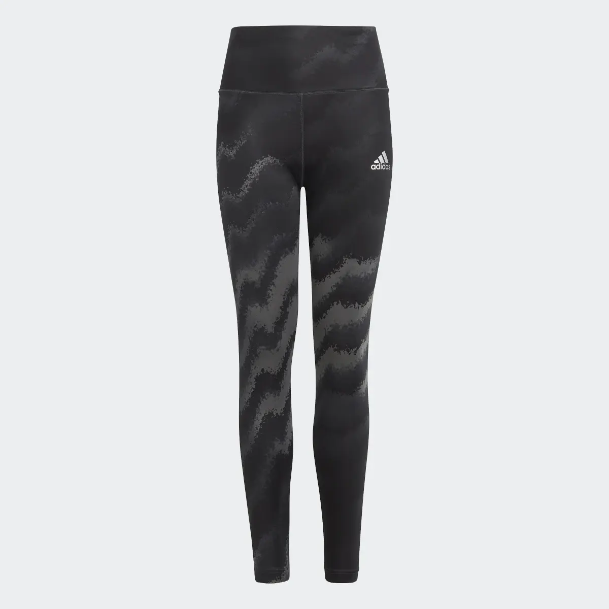 Adidas Dance AEROREADY High-Waisted Printed Tights. 1