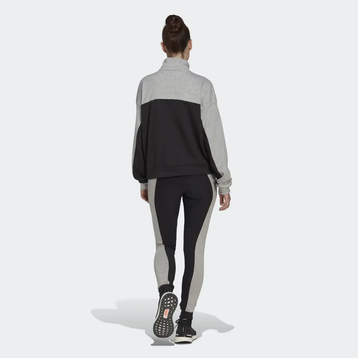 Adidas Half-Zip and Tights Tracksuit. 3