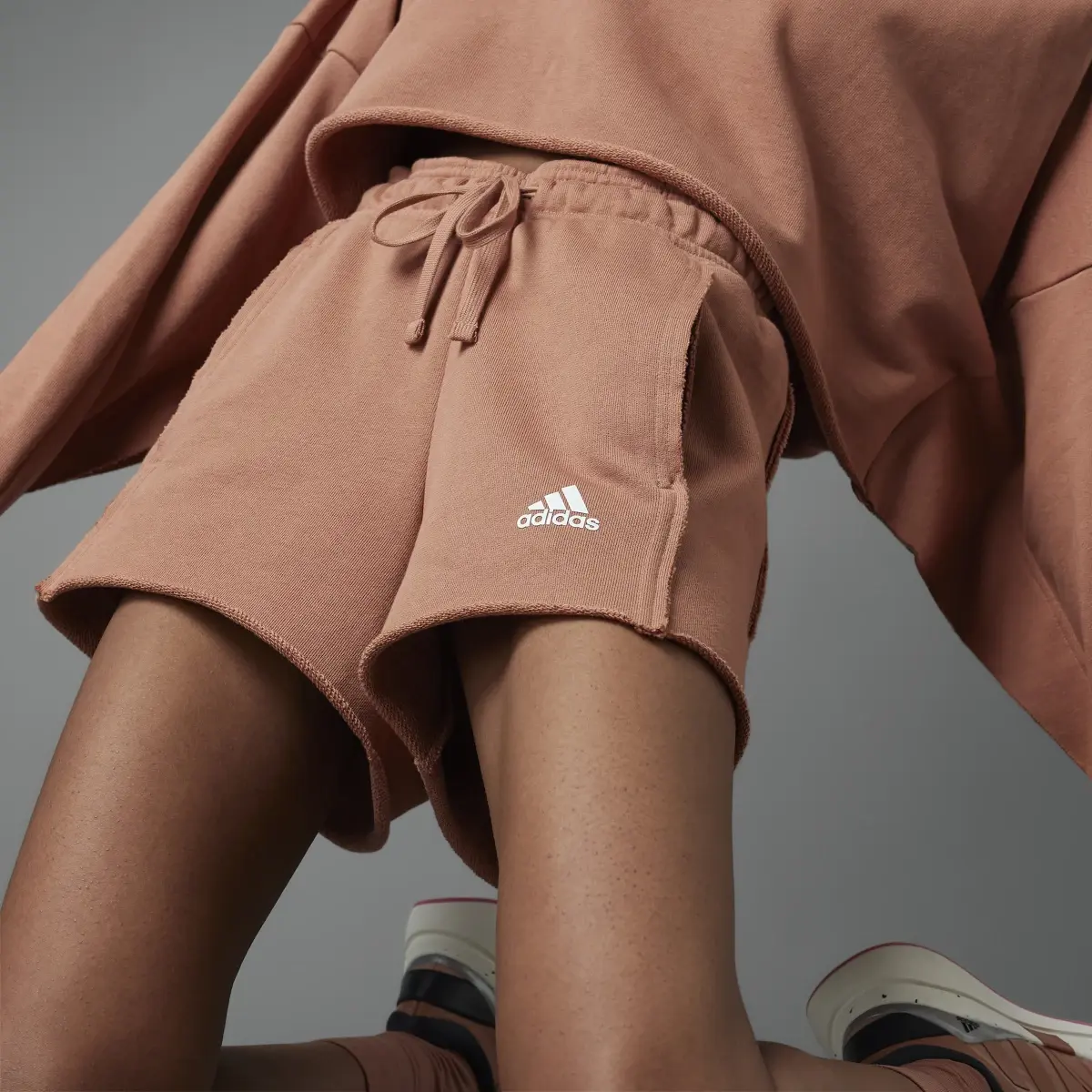 Adidas Calções Descontraídos com Cintura Subida Collective Power. 3