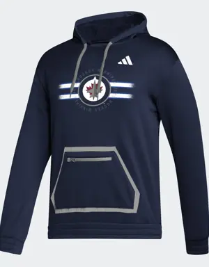 Adidas Jets Team Issue Pullover Hoodie