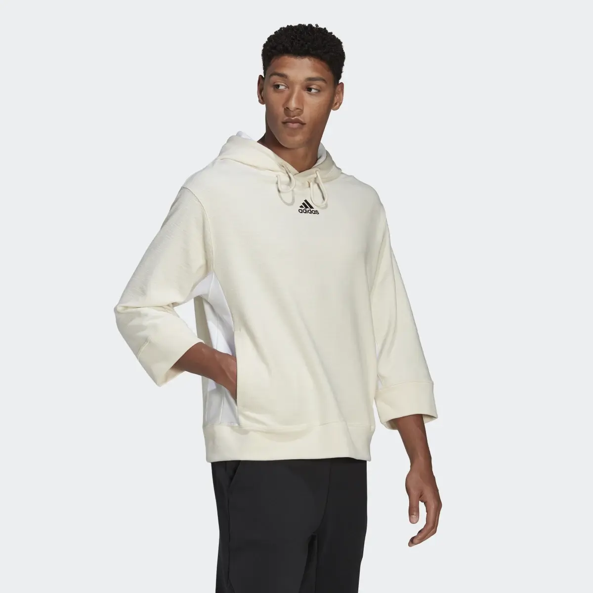 Adidas Reversed French Terry Hoodie – Genderneutral. 3