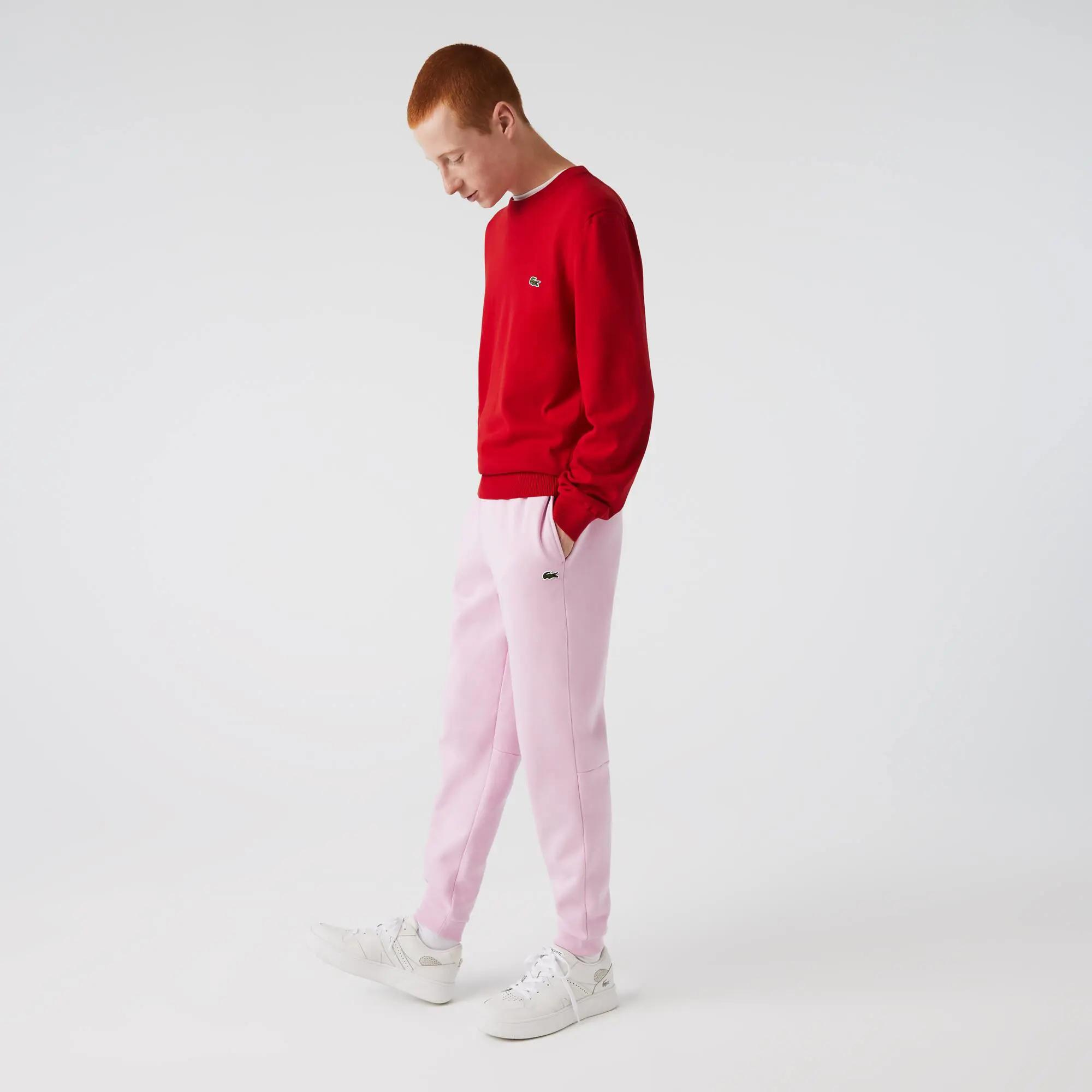 Lacoste Tracksuit Tapered Fit Fleece para hombre. 1