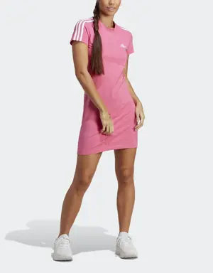 Adidas Vestido Playera Essentials 3 Franjas