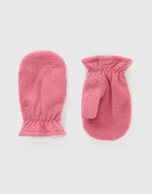 mittens in lined fleece