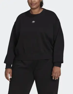 Adicolor Essentials Crew Sweatshirt (Plus Size)