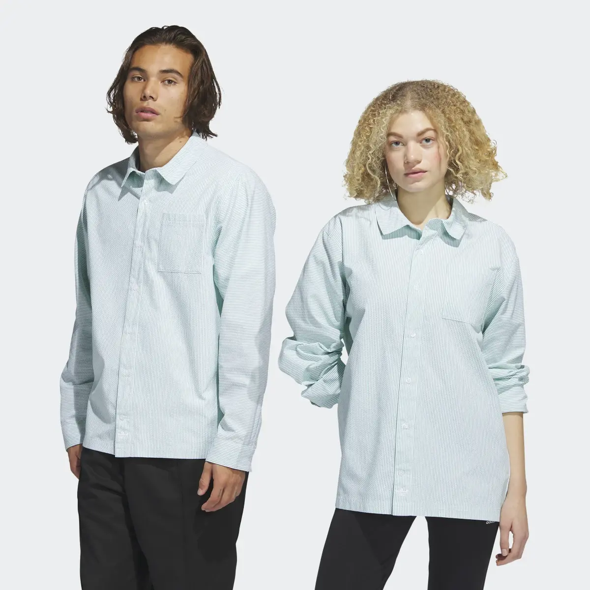 Adidas Shmoofoil Button-Up (Gender Neutral). 1