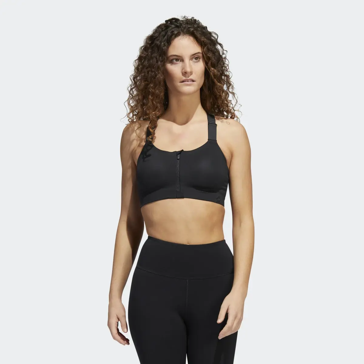 Adidas TLRD Impact Luxe Training High-Support Zip Bra. 2
