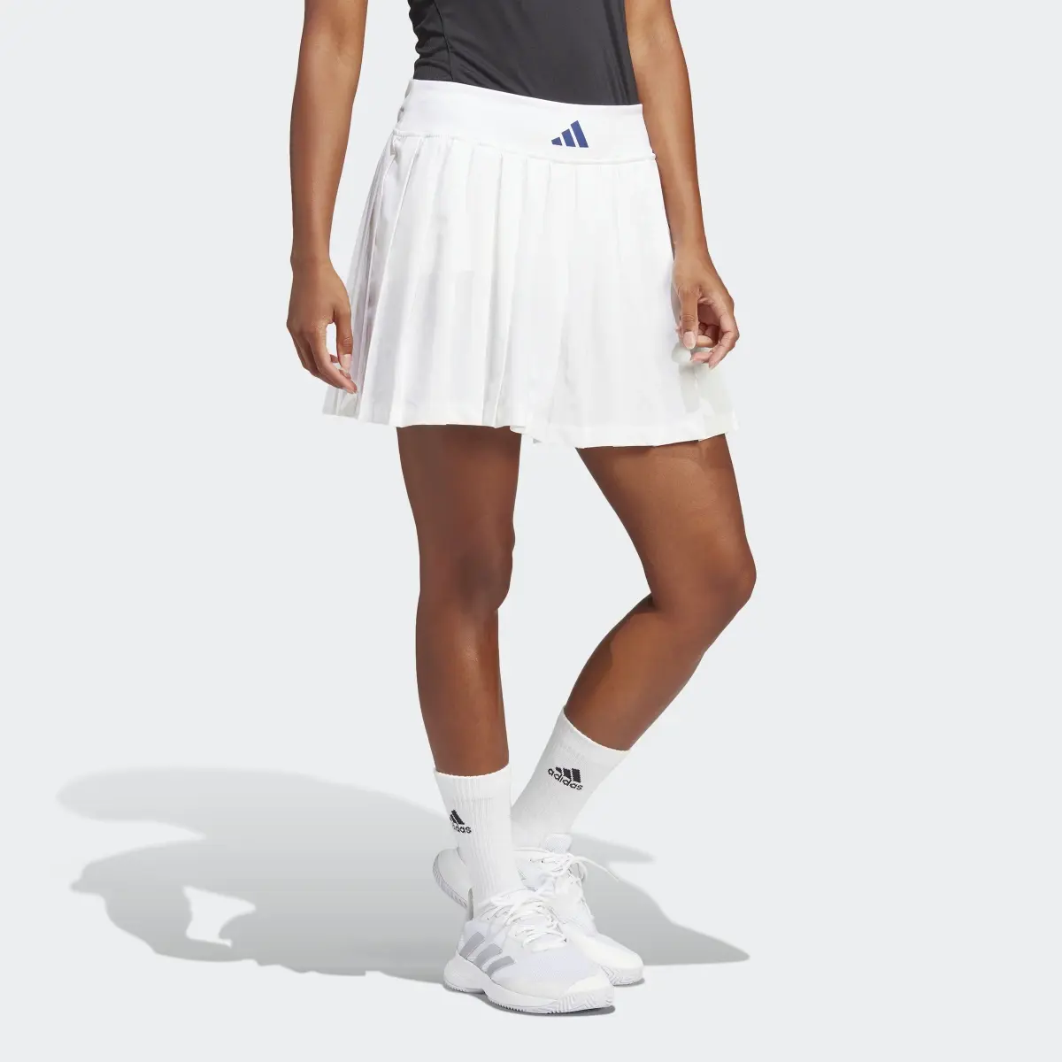 Adidas Clubhouse Premium Classic Tennis Pleated Skirt. 3