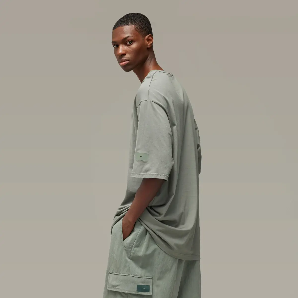 Adidas T-shirt à manches courtes boxy Y-3. 2