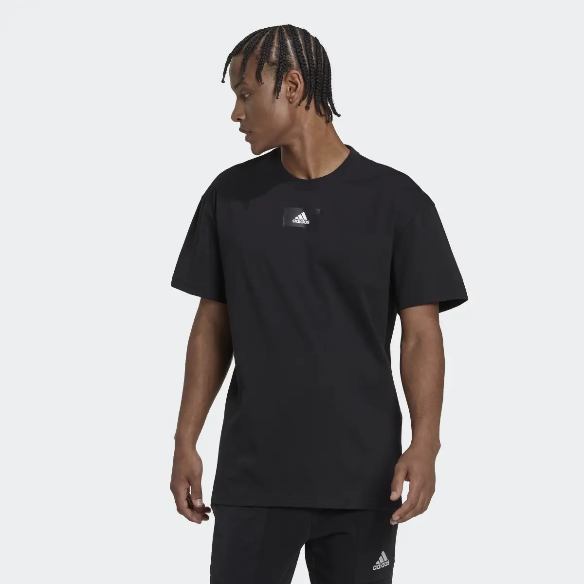 Adidas Essentials FeelVivid Drop Shoulder Tee. 2