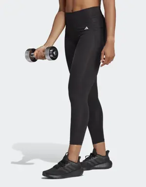 Adidas Legging 7/8 taille haute avec poche de rangement Optime