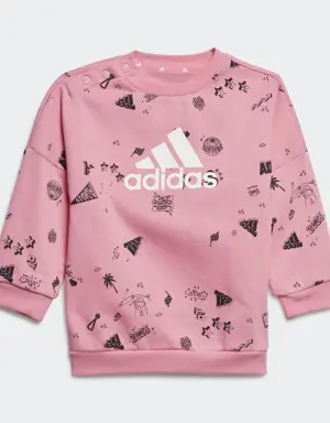 Adidas Conjunto Brand Love – Criança. 3