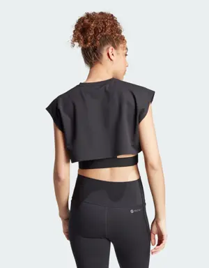Adidas Power AEROREADY Crop Sleeveless Tee. 3 Adidas Power AEROREADY Crop Sleeveless Tee. 3