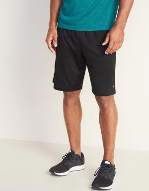 Old Navy Go-Dry Side-Panel Performance Shorts for Men - 9-inch inseam black