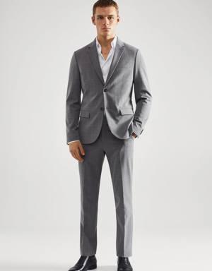 Super slim-fit suit blazer