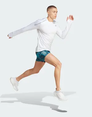 Adidas Own the Run Allover Print Shorts. 3