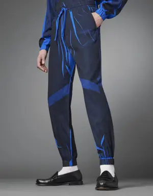 Blue Version Fabric Block Soccer Track Pants