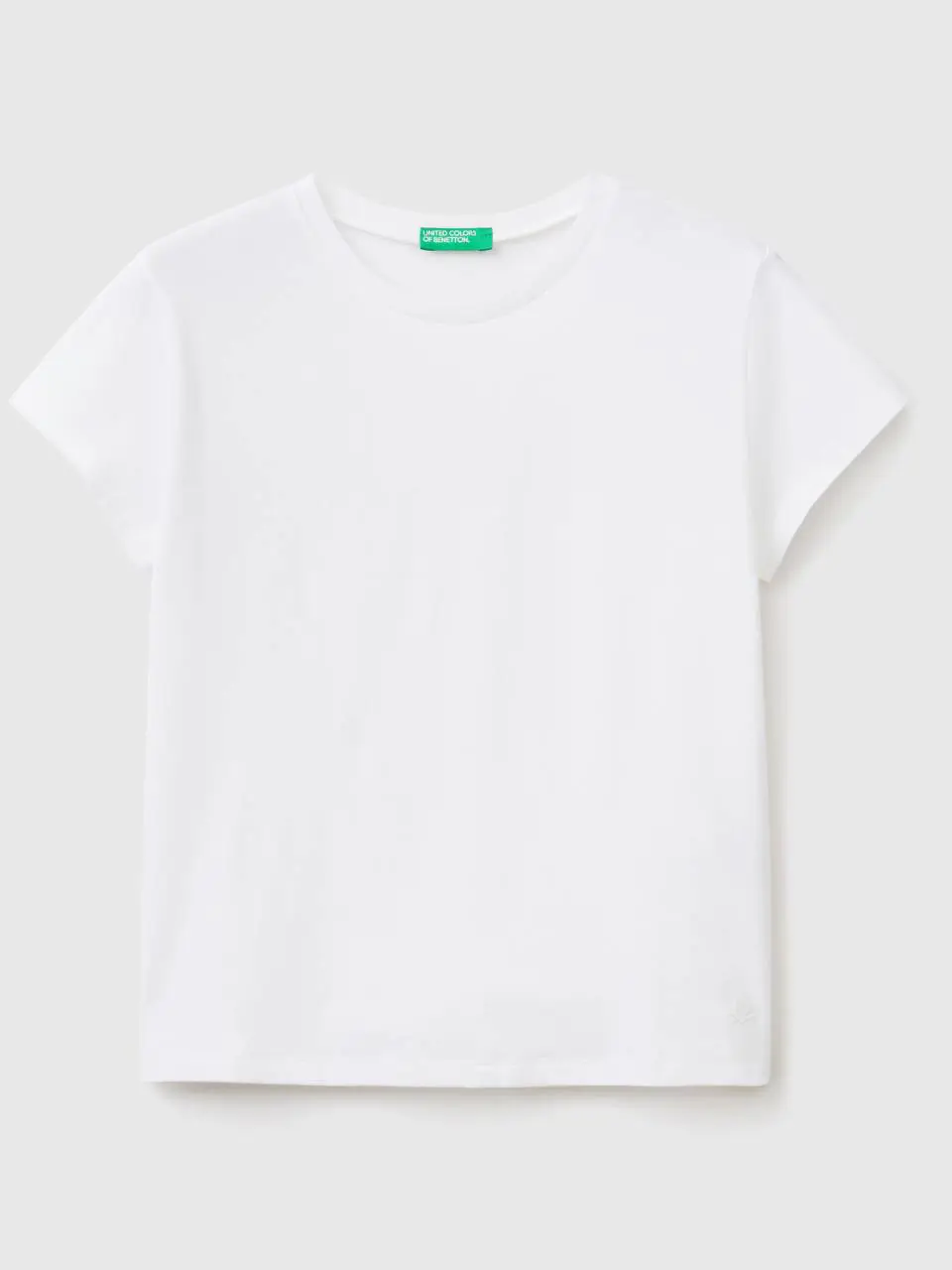 Benetton t-shirt in pure organic cotton. 1