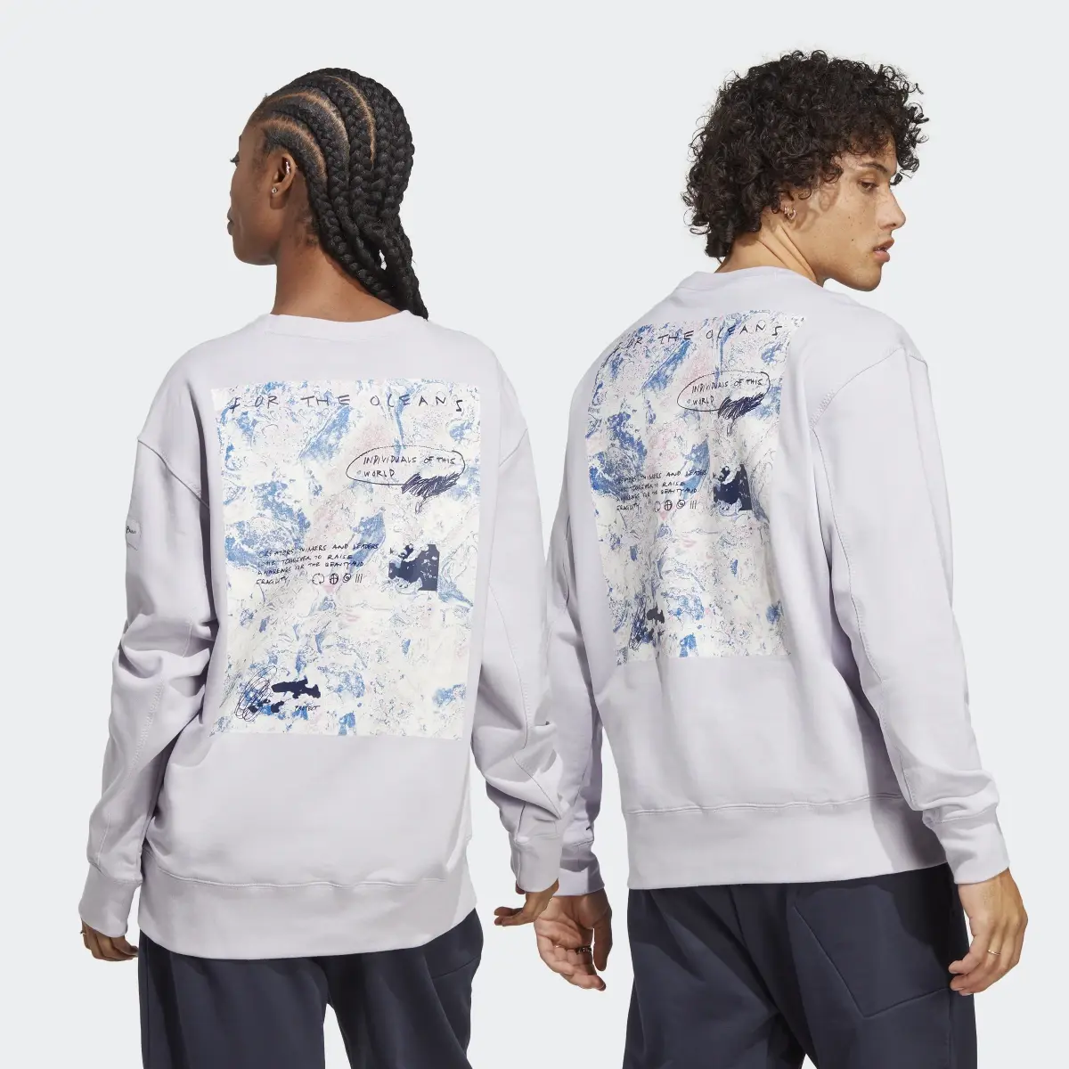 Adidas x Parley Sweatshirt (Gender Neutral). 2