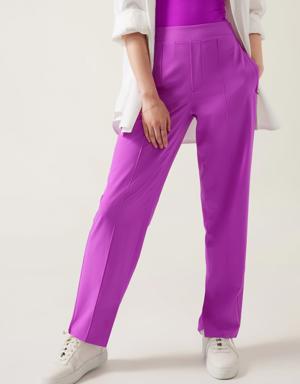 Brooklyn Heights High Rise Pant purple