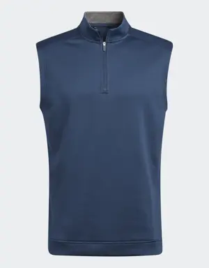 Adidas Club Quarter-Zip Golf Vest