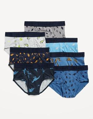 Printed Boxer Briefs 7-Pack for Boys