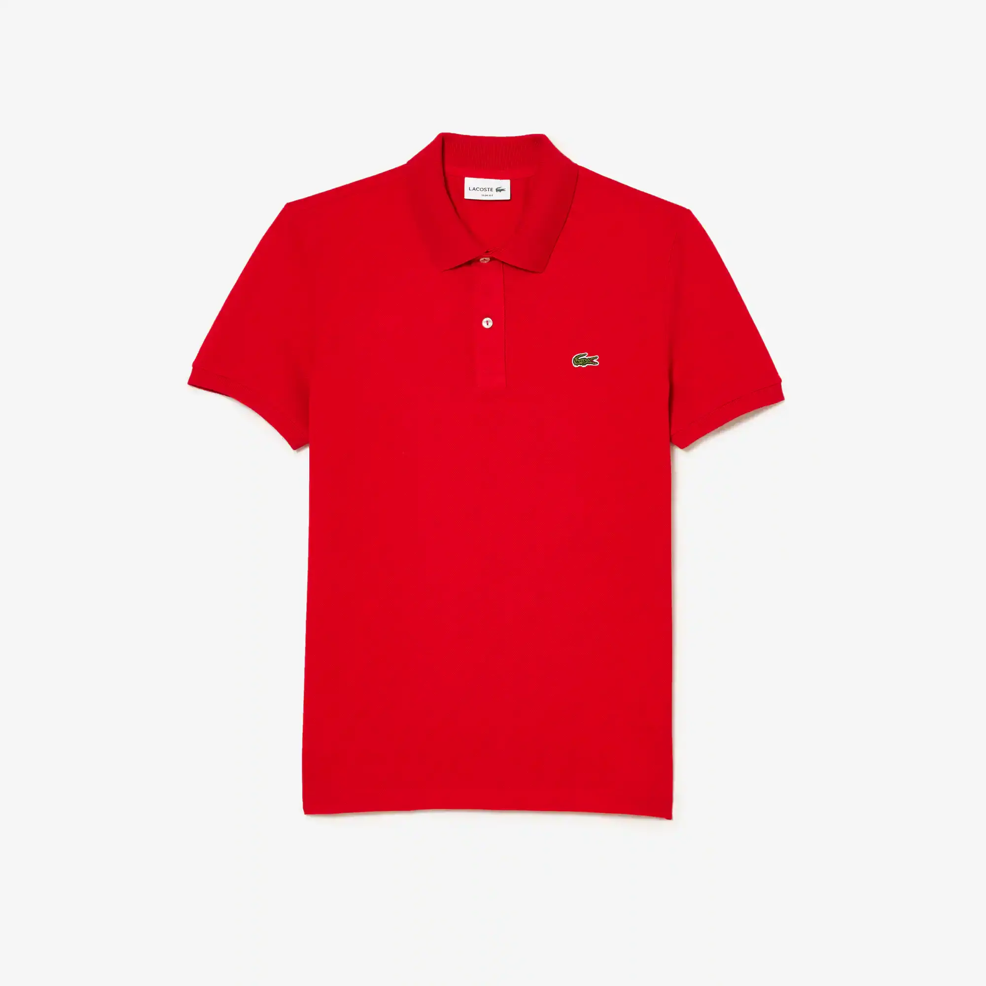 Lacoste Men's Original L.12.12 Slim Fit Petit Piqué Cotton Polo. 2 Lacoste Men's Original L.12.12 Slim Fit Petit Piqué Cotton Polo. 2
