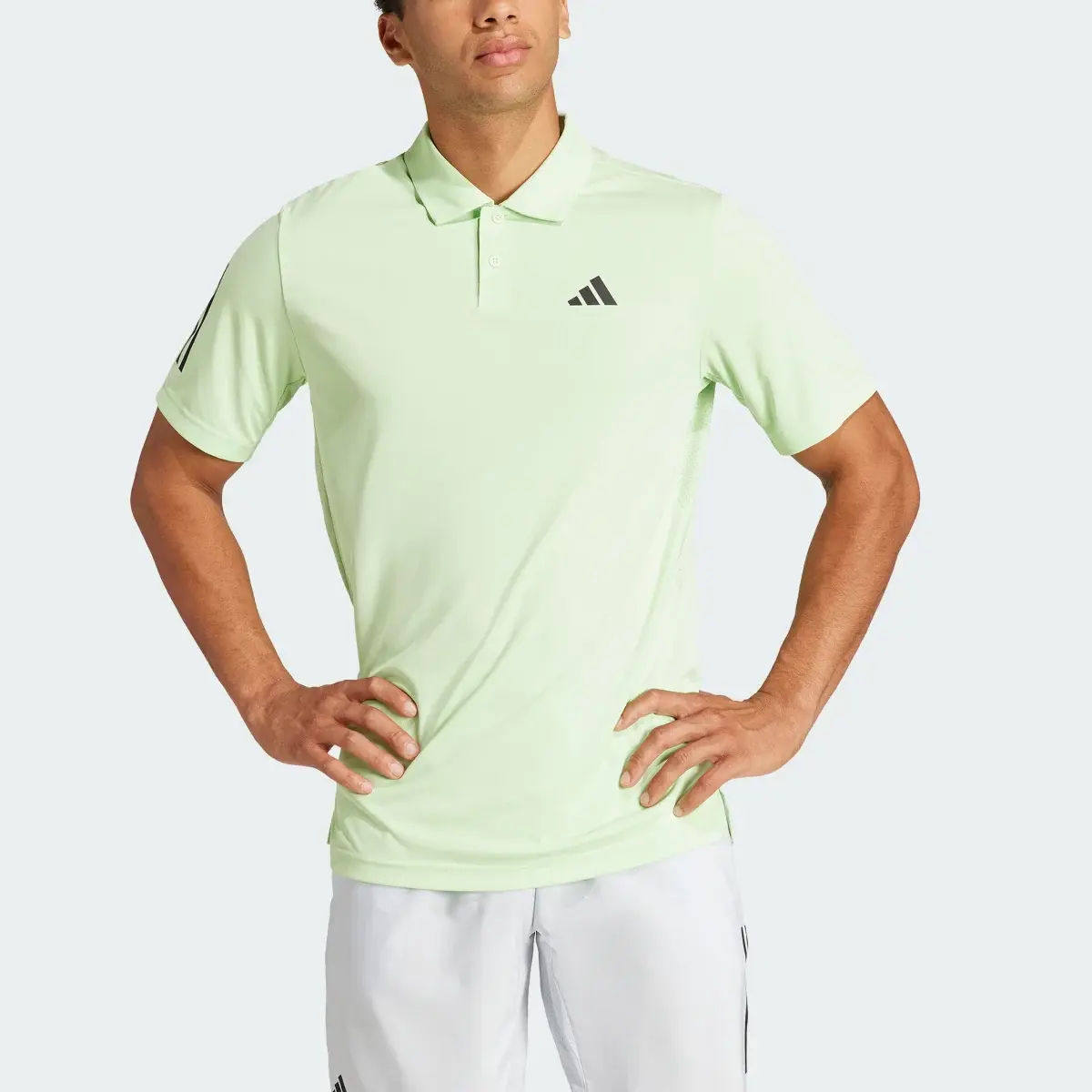 Adidas Club 3-Streifen Tennis Poloshirt. 1