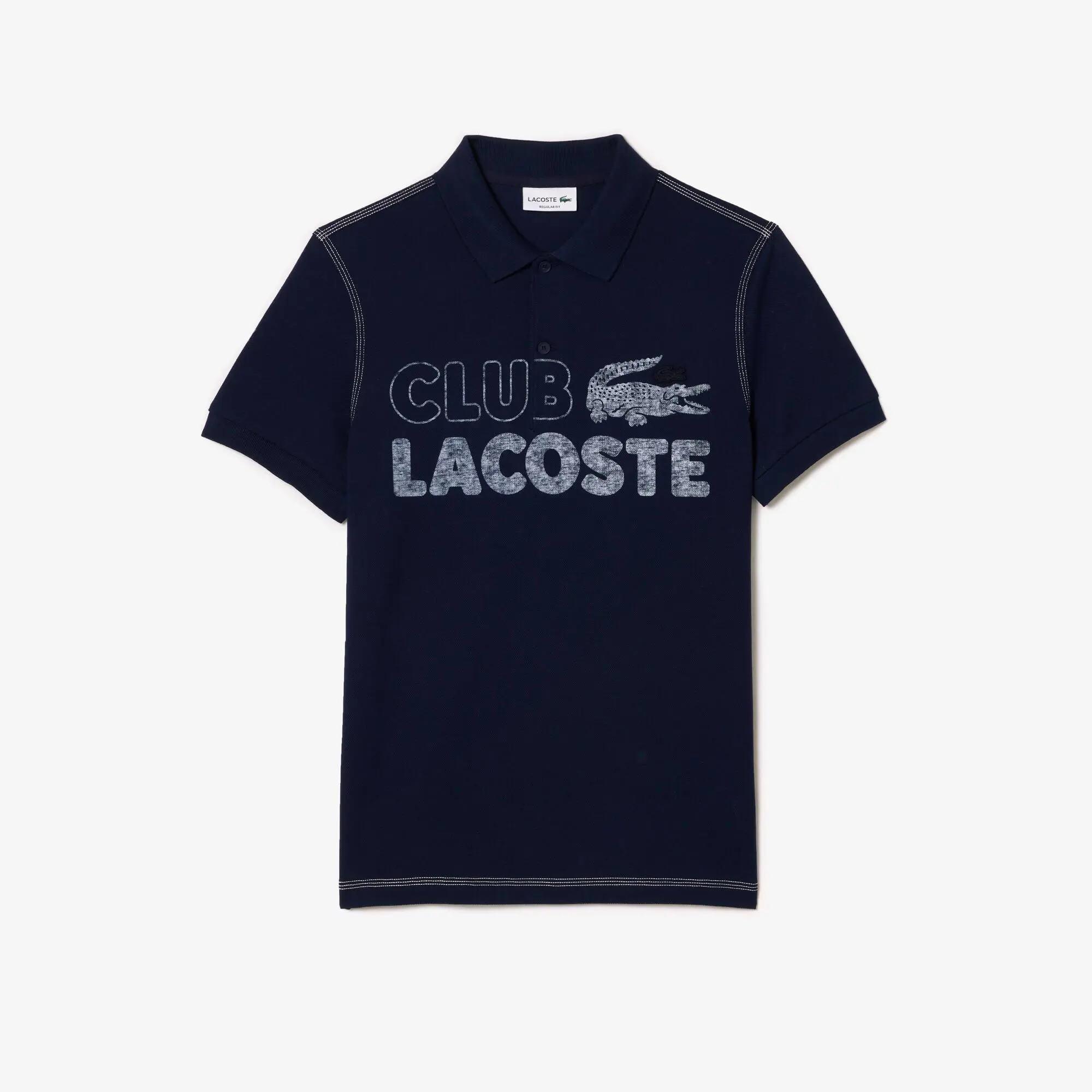 Lacoste Polo da uomo stampata in cotone biologico Lacoste. 2