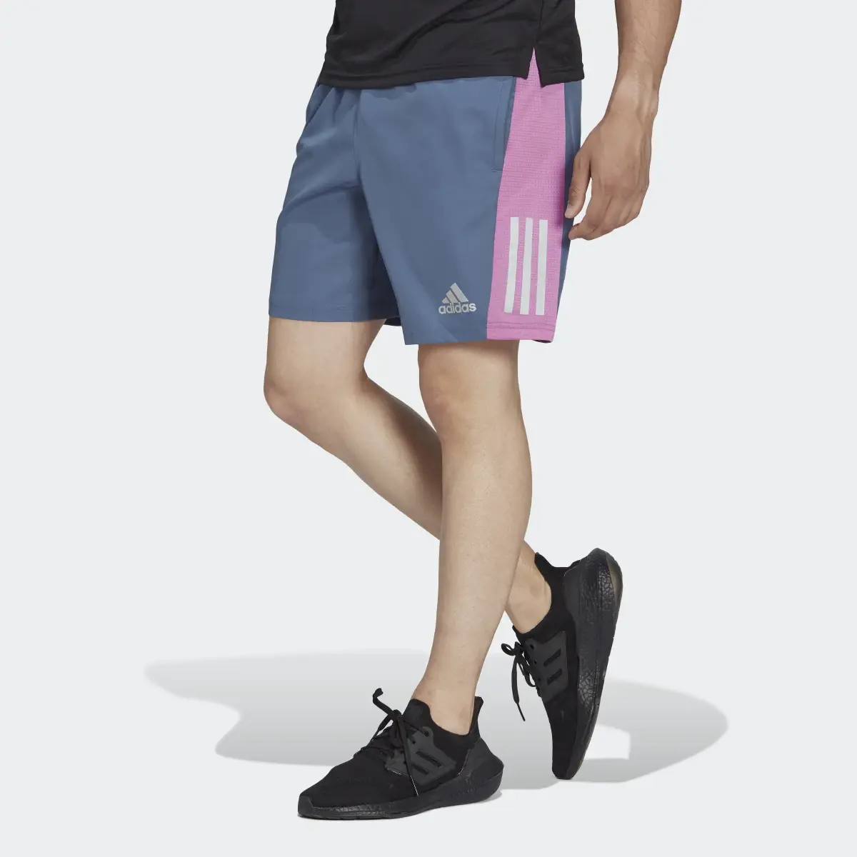 Adidas Own the Run Shorts. 1