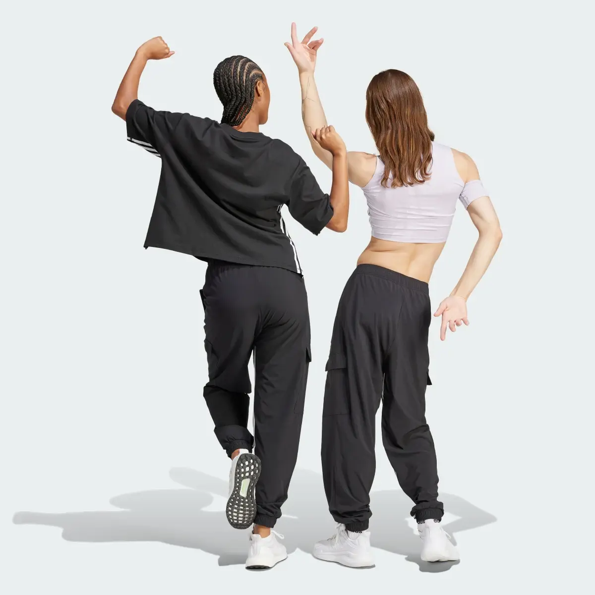 Adidas Pantaloni Dance All-Gender Versatile Woven Cargo. 2