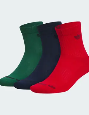 Originals Trefoil 2.0 3-Pack High Quarter Socks