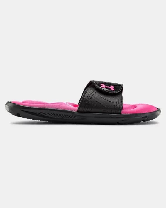 Under Armour Girls' UA Ignite IX Slides. 1