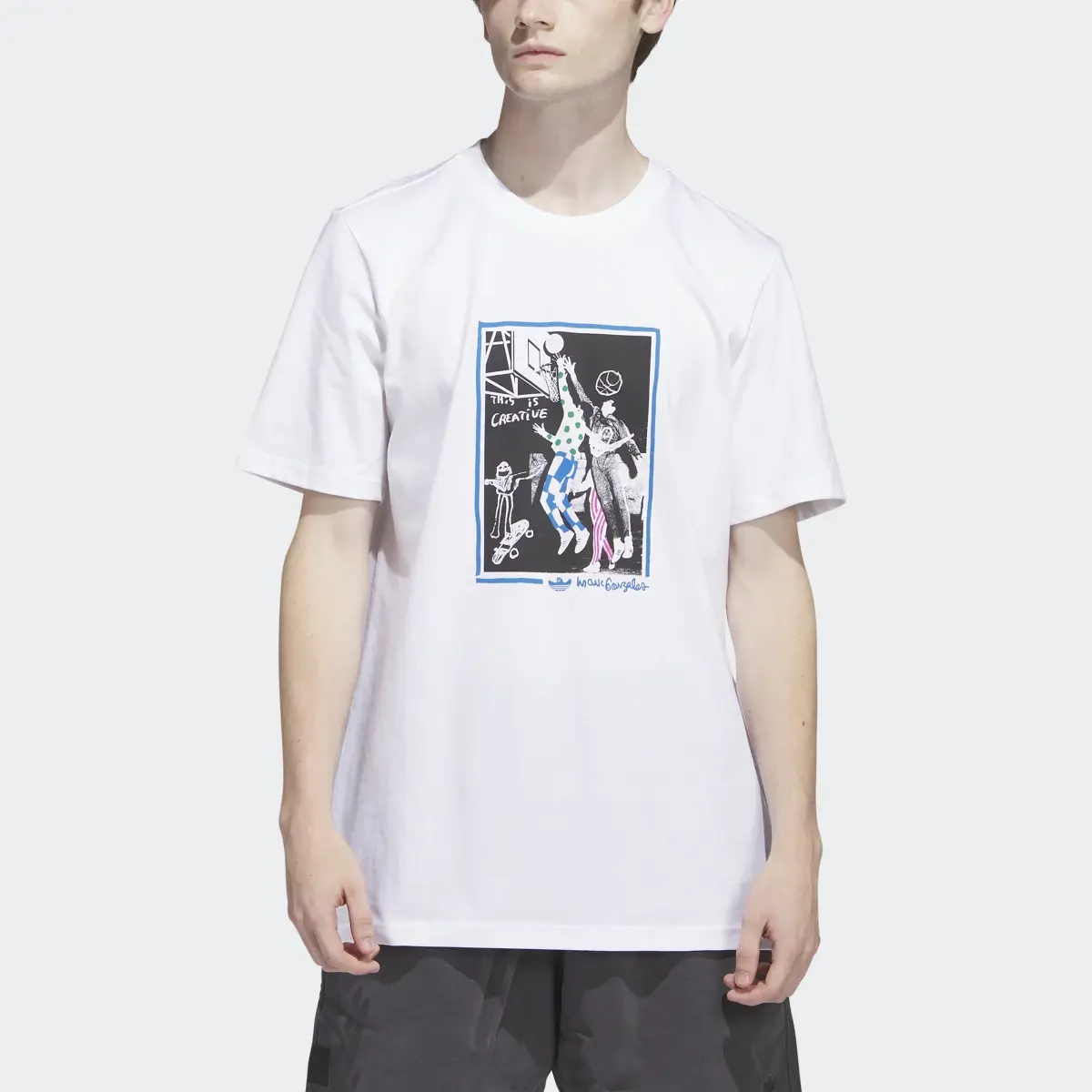 Adidas Graphic Shmoofoil Tee. 1