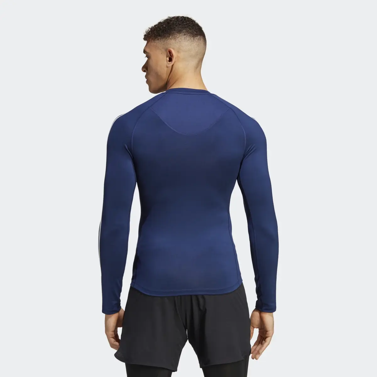 Adidas Techfit 3-Stripes Training Long-Sleeve Top. 3