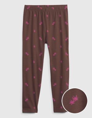 Gap Kids Cotton Capri Leggings brown