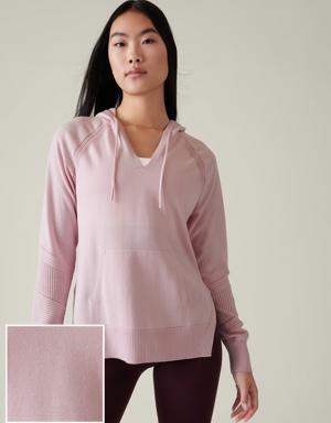 Evergreen Sweater Hoodie pink