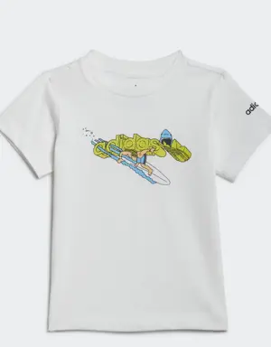 Adidas Graphic Stoked Beach T-Shirt