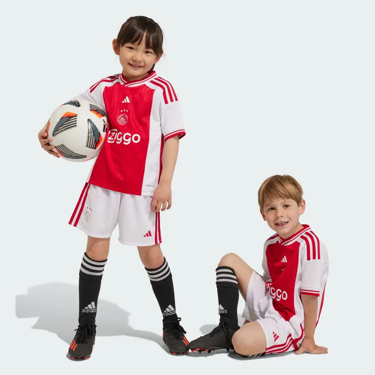 Adidas Ajax Amsterdam 23/24 Home Mini Kit. 1