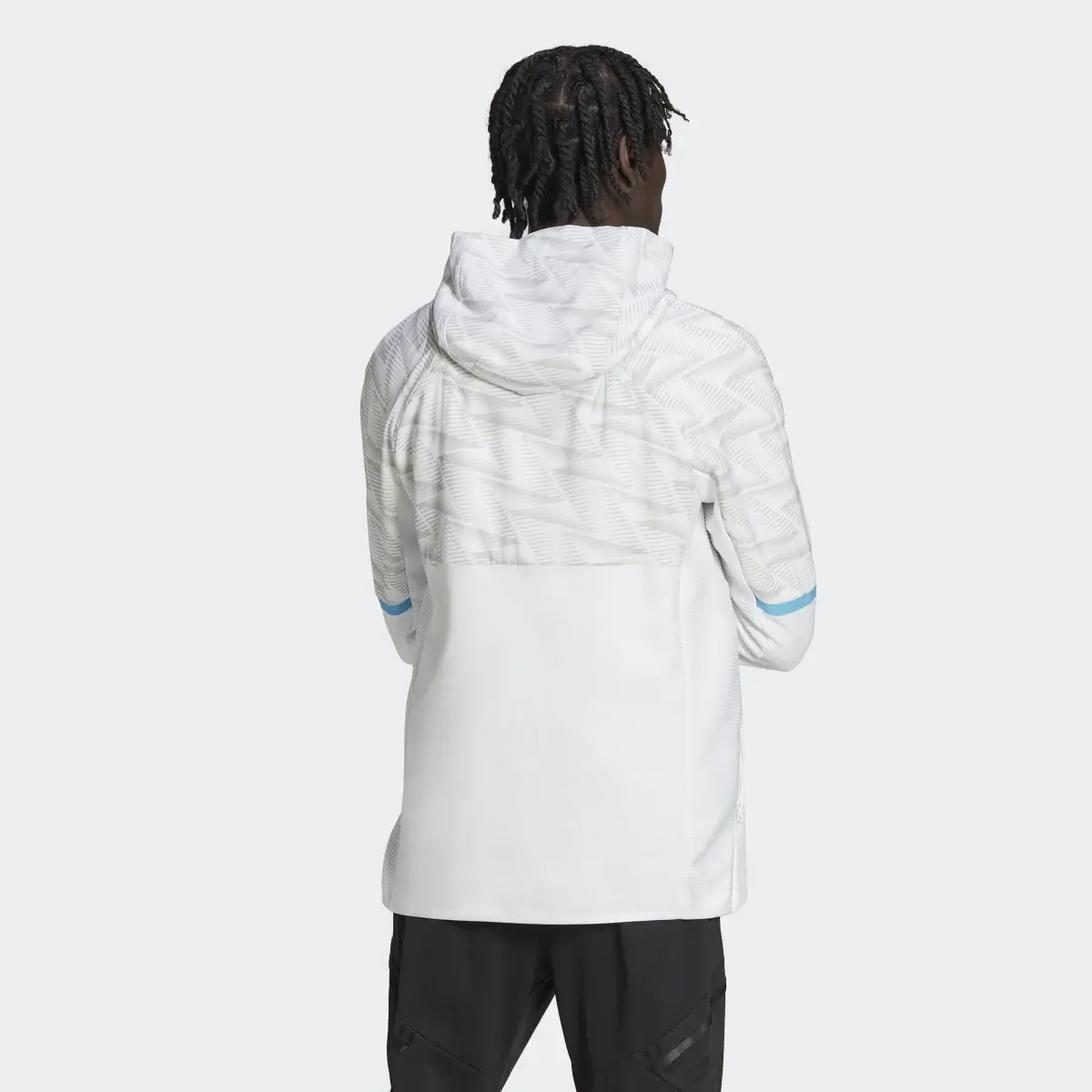Adidas Mexico Game Day Full-Zip Travel Hoodie. 3
