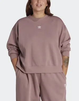 Adidas Adicolor Essentials Crew Sweatshirt (Plus Size)